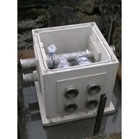 Prefab betonnen pompstations